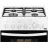 Aragaz ZANUSSI ZCG512G1WA, 51 l,  4 arzatoare,  Grill,  Timer,  50 cm,  Alb, Negru