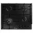 Варочная газовая панель TORNADO TRCB-1460 BL GL, 4 конфорки, Закаленное стекло, Черный