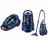 Aspirator Samsung VCC8836V36/SBW, 2200 W, 430 W, 2 l, Albastru, Negru