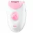 Epilator BRAUN SE3270L, 20 pinsete, 2 viteze, 2 duze, Alb, Roz