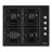 Plita incorporabila cu gaz WOLSER WL- F 6401 GT IC  Black FFD