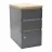 Tumba DP Box URBAN (680X400X750), PAL melaminat,  Sonoma,  Gri,, 75 x 40 x 68