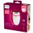 Epilator PHILIPS BRE255/00, 2 viteze, Alb, Roz