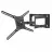 Suport perete BARKAN 4400, 40"-80",  +, -10°,  600x400,  50 kg,  Negru
