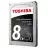 HDD TOSHIBA High-Performance X300 (HDWF180UZSVA), 3.5 8.0TB, 128MB 7200rpm