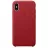 Husa APPLE iPhone XS Max, Leather Case,  (PRODUCT)RED