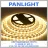 Banda LED PANLIGHT PL-5050B60WW-12, 5 m, IP-20, 12 V,  3000-3500K