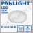 Corp de iluminare PANLIGHT PL-UL12SS-W, 6000 K