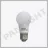 Bec LED PANLIGHT PL-A50P7W, 7 W, 4000K,  E27