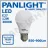 Bec LED PANLIGHT PL-A60P12WW, 12 W, 3000 K,  E27
