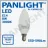 Bec LED PANLIGHT PL CAP80143, 8 W, 3000 K,  E14