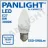 Bec LED PANLIGHT PL CAP80273, 8 W, 3000 K,  E27