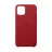Husa APPLE iPhone 11 Pro, Leather Case RED