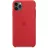 Husa APPLE iPhone 11 Pro Max, Silicone Case RED