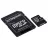 Карта памяти KINGSTON Canvas Select Plus SDCS2/128GB, MicroSD 128GB, Class10,  A1,  UHS-I,  SD adapter