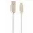 Cablu USB Cablexpert BLISTER MICROUSB/USB2.0,    1.0 M,   PREMIUM RUBBER WHITE,  CC-USB2R-AMMBM-1M-W