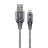 Cablu USB Cablexpert Blister MicroUSB/USB2.0,   1.0 m,  Cablexpert Cotton Braided Spacegrey/White,  CC-USB2B-AMmBM-1M-WB2