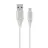 Кабель USB Cablexpert Blister MicroUSB/USB2.0,   2.0 m,  Cablexpert Cotton Braided Silver/White,  CC-USB2B-AMmBM-2M-BW2