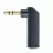 Cablu audio Cablexpert AUDIO STEREO ADAPTER 3.5 MM,  ANGLED 90 °,  3-PIN M TO 3-PIN F,  ,  A-3.5M-3.5FL