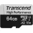 Card de memorie TRANSCEND TS64GUSD330S, MicroSD 64GB, Class 10,  UHS-I (U3),  SD adapter