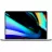 Laptop APPLE MacBook Pro MVVK2UA/A Space Grey, 16, 3072x1920 Retina,  Core i9 2.3GHz - 4.8GHz,  16Gb,  1Tb,  Radeon Pro 5500M 4Gb,  macOS Catalina,  RU