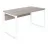 Mobilier de birou OEM GENUINE B-130~(130 x 68cm)  truffle + cadru alb