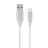 Cablu USB Cablexpert Blister Type-C/USB2.0,  AM/CM,   2.0 m,  Cablexpert Cotton Braided Silver/White,  CC-USB2B-AMCM-2M-BW2