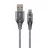 Cablu USB Cablexpert Blister Type-C/USB2.0,  AM/CM,   2.0 m,  Cablexpert Cotton Braided Spacegrey/WhiteCC-USB2B-AMCM-2M-WB2
