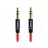 Cablu audio OEM GENUINE Remax AUX cable,  1M Red
