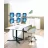Suport perete REFLECTA PLANO DESK 23-1010S, 13"-23",  +, -15°,  100x100,  8 kg,  Crom