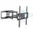 Suport perete PureMounts 23-60 -  FM41-400, 26"-52",  -15°,  400x400,  40 kg,  Negru