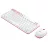 Kit (tastatura+mouse) LOGITECH MK240 White/Red