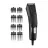 Masina de tuns BABYLISS E756E, 8 trepte de taiere, Inox, Negru