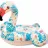 Надувная игрушка INTEX Pluta gonflabila FLAMINGO Tropical 142x137x97cm,  3+