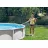 Set curatare piscina INTEX 29056, Plasa,  perie,  pompa,  0.8 kg