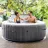 Bazin gonflabil INTEX Jacuzzi SPA Greywood, 795 l,  196 x 71 cm,  4 persoane