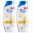 Sampon Head&Shoulders Citrus Fresh,  -25% DIN SET, Pentru par gras,  2 x 400 ml