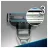 Aparat de ras Gillette MACH3, 1 buc + 1 rez,  Gri,  Albastru