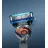 Aparat de ras Gillette FUSION PROGLIDE FLEX, 1+ 2  rezerve,  Albastru