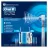 Periuta de dinti electrica Oral-B PRO 2000+ IRIGATOR BUCAL, Pentru adulti,  8800 RPM,  40 000 puls, min,  Timer,  Alb,  Albastru