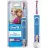 Periuta de dinti electrica Oral-B FROZEN, Pentru copii,  7600 RPM,  Timer 2 minute,  Albastru deschis,  Roz