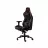 Fotoliu Gaming CANYON Corax Black/Orange, Metal,  Piele eco,  Gazlift,  180 kg,  Negru,  Oranj