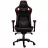 Fotoliu Gaming CANYON Corax Black/Orange, Metal,  Piele eco,  Gazlift,  180 kg,  Negru,  Oranj