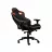 Fotoliu Gaming CANYON Corax Black/Orange, Metal,  Piele eco,  Gazlift,  180 kg,  Negru,  Oranj