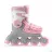 Role Xiaomi 700Kids Children Roller Skates 4 Pink (3-7 ani), 17-21.5 cm,  Roz