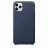 Husa APPLE iPhone 11 Pro Leather Case Midnight Blue