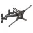 Suport perete BARKAN BM464L BLACK, 13"-90",  -5°, +15°,  600x400,  60 kg,  Negru