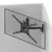 Suport perete BARKAN BM464L BLACK, 13"-90",  -5°, +15°,  600x400,  60 kg,  Negru