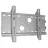 Suport perete REFLECTA Plano Flat 37-05 Silver 23-37, 400x200,  0°, +5°,  400x200,  75 kg,  Argintiu