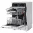 Встраиваемая посудомоечная машина Hotpoint-Ariston HSIC 3T127 C, 10 комплектов,  8 программ,  Электронное управление,  45 см,  Белый, A++